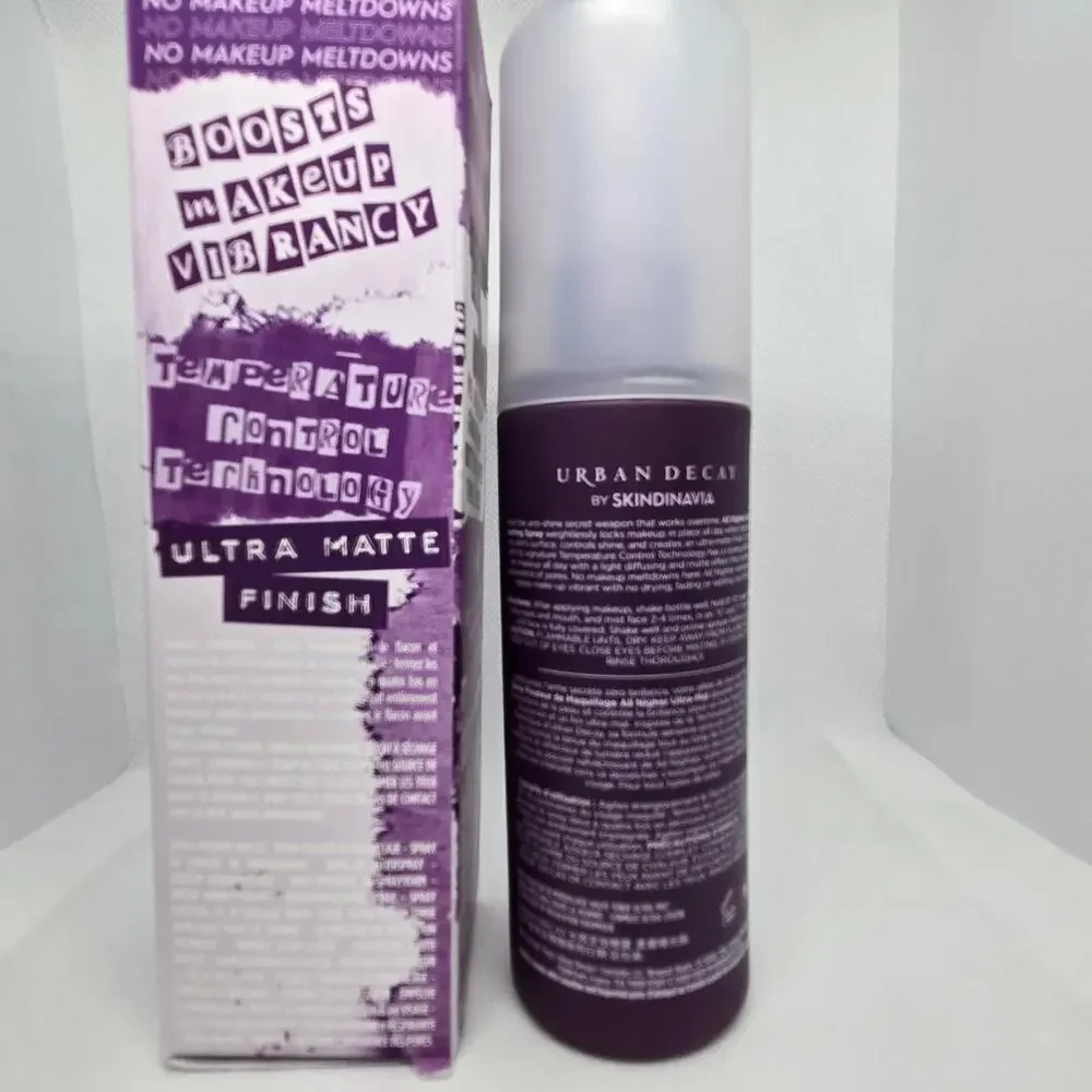 Urban Decay All Nighter Ultra Matte Long Lasting Makeup Setting Spray